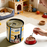 Mousse de saumon et de thon 170G 375G 400G, fabricant OEM, friandises pour chats et chiens, nourriture en conserve pour animaux de compagnie, collations humides pour chiens