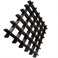 Systèmes de plafonds suspendus en grille métallique aluminium perforée, modernes, de haute qualité, imperméables, isolants thermiquement et ignifuges, acoustiques