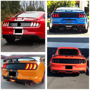Aileron de coffre arrière style GT pour Ford Mustang S550 2015-2021, extension d'aileron de coffre arrière - Product Image 6