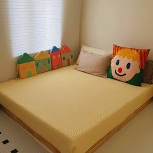 Sac de lit douillet en coton de style nordique pour chambre de bébé, décoration intérieure, anti-choc, avec motif de dessin animé brodé, couette en coton PP - Product Image 5