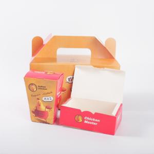 Embalaje de caja de patatas fritas artesanales biodegradables blancas Embalaje de impresión personalizada Caja de papel de cartón Embalaje de alas de <span class=keywords><strong>pollo</strong></span> - Product Image 3