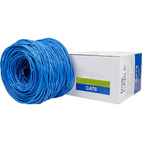 Kabel Ethernet Cat6 UTP 8 Pasang 305m Kabel Komunikasi Datar Indoor & Outdoor 500m & 10000ft Harga untuk Jaringan