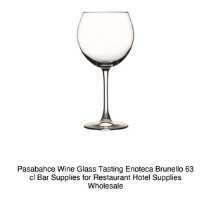 Copa de Vino Pasabahce para Degustación, Enoteca Brunello 63 cl, Artículos de Bar para Restaurantes, Suministros para Hoteles, Venta al por Mayor - Product Image 2