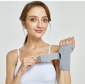 Customized Logo Adjustable Wrist Guard <b>Splint</b> Brace Wrap <b>for</b> Carpal Tunnel Relief Arthritis - Product Image 3