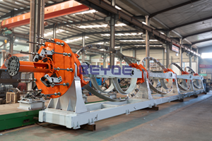 Máquina de Trenzado de Alta Velocidad <span class=keywords><strong>Beyde</strong></span> GJJ1600/1+6 1600 Tipo Arco con PLC y Pantalla Táctil, Sin Eje, para Fabricación de Cables - Product Image 2