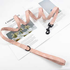 Anpassen Logo Logo Hunde geschirr No Pull <span class=keywords><strong>Leash</strong></span> Hunde halsband Treat Pouch Pet Poop Bag Designer Personal isierte Hunde geschirr Set - Product Image 3