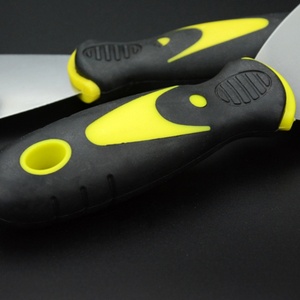 Carbon <span class=keywords><strong>scraper</strong></span> nhựa nhỏ với lỗ xử lý thép không gỉ nguồn nhà máy trát vữa công cụ Putty dao - Product Image 4