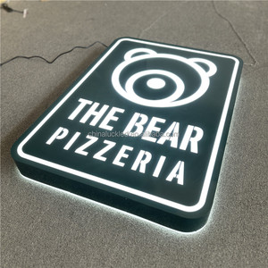 Led signage tùy chỉnh ngoài trời LED thư signage signboard Logo Led cho các biển báo ngoài trời dấu hiệu kinh doanh LED hộp đèn - Product Image 1