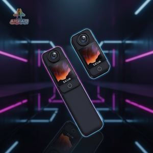 Cámara de Acción para Motocicleta SJCAM C300 20MP 4K HD con Vista Panorámica de 360° para Selfies y Transmisión en Vivo - Product Image 1