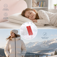Rembourrage en fibres creuses 100 % polyester certifié OEKO-TEX, en polyfill HCS recyclé biologique Dupont Sorona PP100% pour oreiller