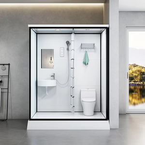 Salle <span class=keywords><strong>de</strong></span> bain sanitaire préfabriquée portable <span class=keywords><strong>de</strong></span> luxe <span class=keywords><strong>Cabine</strong></span> <span class=keywords><strong>de</strong></span> <span class=keywords><strong>douche</strong></span> toilettes mobiles modulaires - Product Image 3