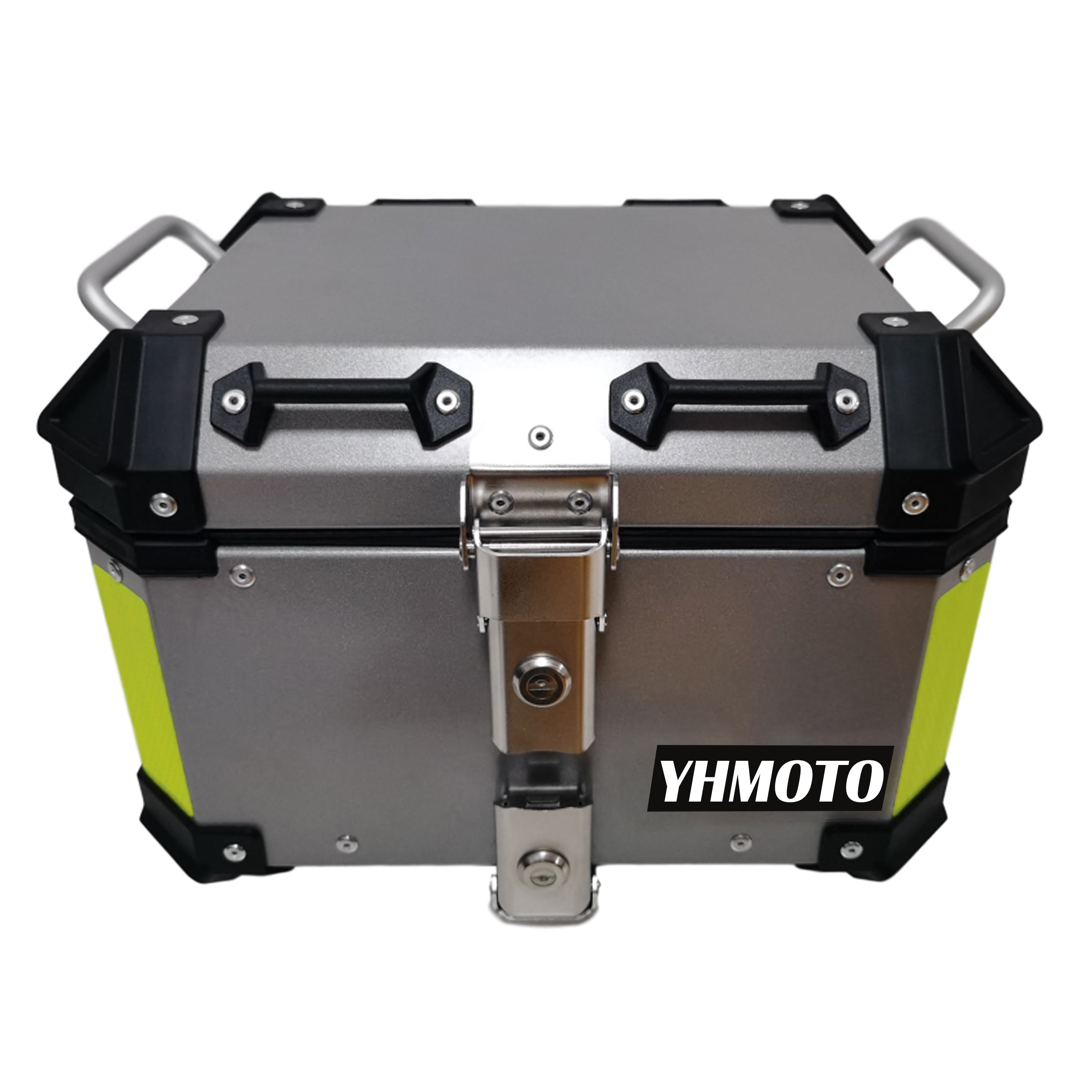 YIWEOG Motorrad-Kofferraum 36L – Alu-Gepäckkoffer Wasserdicht & Stoßdämpfend | Schnellmontage