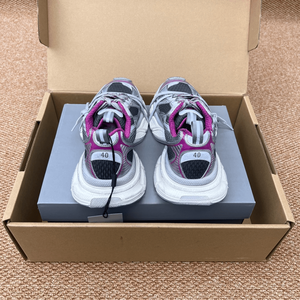 Zapatillas Deportivas con Parte Superior de Malla y Suela Gruesa, Estilo Vintage para Conjuntos Urbanos a la Moda, Talla 3XL, Zapatos para Caminar de Poliuretano - Product Image 5