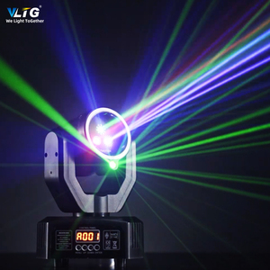 Led Mini 8LED chùm ánh sáng bên lễ hội Disco KTV flash ánh sáng sân khấu DMX512 điều khiển âm thanh RGBW Bar DJ Laser di chuyển đầu đèn - Product Image 4