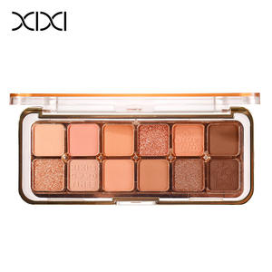 Xixi Mist <span class=keywords><strong>Muse</strong></span> douze couleurs fard à paupières plaque perle Flash mat éclaircissant liquide Fixation Blush - Product Image 5