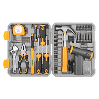 Kit d'Outils de Tournevis Électrique 4V USB Rechargeable Sans Fil avec Mallette Rigide pour Bricolage Maison OEM ODM – Un Ensemble d'Outils d'Usine