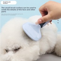 Brosse de toilettage pour animaux de compagnie, brosse de massage pour chiens et chats, brosse démêlante, brosse pour chien, brosse pour chat, outil de suppression des poils d'animaux