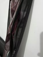 Pochette à fermeture éclair étroite personnalisée emballage anti-poussière pour extensions de cheveux sacs de rangement pour perruque de cheveux en plastique PVC non tissé avec cintre