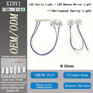 Nouvelles ampoules LED à intensité variable <span class=keywords><strong>de</strong></span> style moderne <span class=keywords><strong>pour</strong></span> <span class=keywords><strong>miroir</strong></span> <span class=keywords><strong>de</strong></span> maquillage, idéales <span class=keywords><strong>pour</strong></span> <span class=keywords><strong>salle</strong></span> <span class=keywords><strong>de</strong></span> <span class=keywords><strong>bain</strong></span> et coiffeuse <span class=keywords><strong>de</strong></span> chambre - Product Image 1