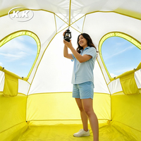 Carpa Kawagebo Kamp (KK) de Fácil Instalación, Impermeable y Portátil para Camioneta, con Toldo Protector contra la Lluvia