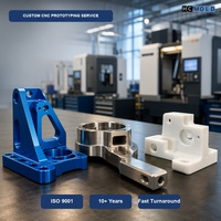 Service de prototypage CNC sur mesure, pièces métalliques et plastiques de précision, fabrication en petit volume