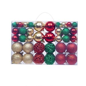 <span class=keywords><strong>Bolas</strong></span> de <span class=keywords><strong>Navidad</strong></span> <span class=keywords><strong>Doradas</strong></span>, Rosadas Mate, en Caja de PVC, Bola Hueca para Árbol de <span class=keywords><strong>Navidad</strong></span>, Adorno Navideño Inflable - Product Image 4