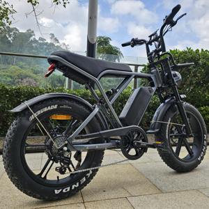 Vélo Hybride Électrique OUXI H9 avec Pneus Larges, Frein Hydraulique, Moteur 250W/1000W – Entrepôt UE pour la Ville - Product Image 3