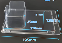 Boîte d'emballage en PVC pliable de fabrication industrielle pour voitures miniatures avec protection anti-dommages