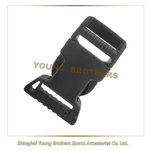 Hebilla de conexión de Liberación lateral de plástico de alta calidad con clip de ala para mochilas o maletas - Product Image 5