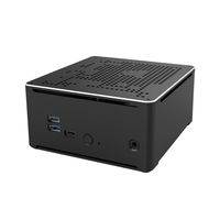 Mini PC Comercial Core I7-10750H, Compatible con DDR4, 64 GB de RAM, RJ45 Giga LAN, SSD/HDD, Multifunción, Win11/Linux, Gráficos Intel UHD