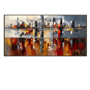 Lienzo Acrílico Texturizado con Diseño de Naturaleza Muerta, Arte Mural Lavable Hecho a Mano para Decoración del Hogar, Venta al Por Mayor - Product Image 1