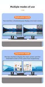 Fjgear FJ-8K202DB Màn hình kép dp KVM chuyển đổi 2 Máy tính để 2 DisplayPort màn hình tại 7680x4320 60Hz USB 3.0 HUB - Product Image 6