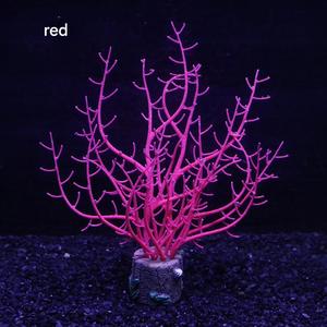 Aquarium Fish Tank Landscape Decoration Color Fluorescent Silicone Soft <strong>Coral</strong> <strong>Branch</strong> Water Grass Simulated <strong>Coral</strong> - Product Image 4