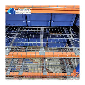 La pile résistante de stockage d'entrepôt étire le Decking de grillage en acier de Protection contre la corrosion pour le support de palette - Product Image 5