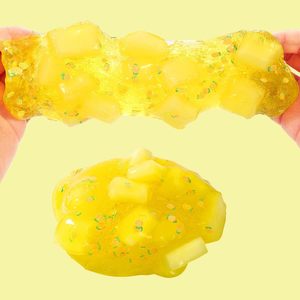 CHENXI 70ML <b>Jelly</b> Cube Crunchy Transparent <b>Crystal</b> Slime Kit 6 Colors Educational Party Gift DIY Making Slime Toys 14+ - Product Image 4