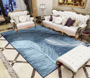 พรมราคาโรงงาน พรมสั่งทำ พรมทันสมัย พรมพิมพ์ลาย 3 มิติ พรมซักเครื่องได้ พรมปูพื้นห้องนั่งเล่น - Product Image 1