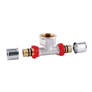 HELERO HT 200-3053 Pex fittings plumbing materials pipe brass press fitting for PEX-AL-PEX PIPE