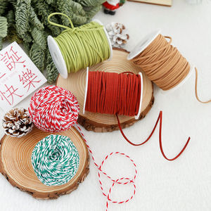 Nine-Colored Ribbon Christmas Rope Ribbons 8k529 Polyester Diy Gift Wrapping Decorations - Product Image 4
