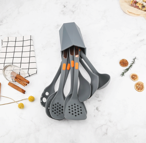 Espátula Resistente al Calor Disponible en Varios Colores, Cuchara, Espumadera, Utensilios de Cocina de Silicona para el Hogar, Juego de Utensilios de Cocina - Product Image 6