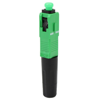 Connecteur rapide à fibre optique monomode SC/APC, longueur 50 mm, pour câble de branchement horizontal FTTH