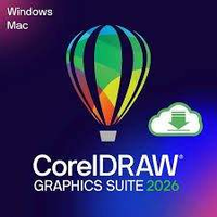 Lisensi Asli CorelDRAW Graphics Suite 2026 24 Jam/7 Hari, Perangkat Lunak Desain dan Drafting Vektor Resmi, Dukungan Pembaruan