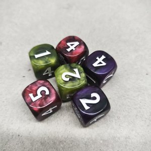 Các Nhà Sản Xuất Tùy Chỉnh D6 Trong Suốt <span class=keywords><strong>Dice</strong></span> Mờ 6 Sided Tròn Góc Màu Acrylic Tùy Chỉnh <span class=keywords><strong>Dice</strong></span> - Product Image 1