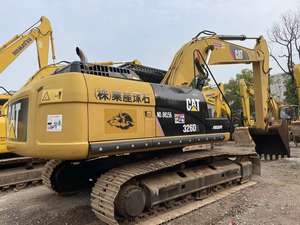 Excavadora usada en buen estado CAT 326D2 Color original 26 toneladas Excavadora de segunda mano 325 330 336E Alta calidad en Shanghai Yard - Product Image 2