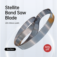Lame de scie à ruban en stéellite soudée haute fréquence MUWEI pour le travail du bois, la coupe du bois dur, durable, personnalisable, support OEM, Chine