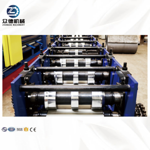 Tự động PLC kiểm soát kim loại ống cống downspout máng xối cuộn tạo thành máy thành phần cốt lõi bánh răng mang gạch làm máy móc - Product Image 4