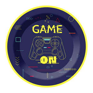 Vajilla de Papel Personalizada DAMAI con Temática de Juegos, Platos, Vasos y Servilletas de Papel para Fiestas - Product Image 2