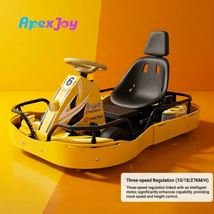 Kart à pédales électrique ApexJoy STAR Drift S3-500W pour enfants, 3 vitesses, <span class=keywords><strong>course</strong></span>, 36V, utilisation intérieure/extérieure, mini karting commercial - Product Image 4