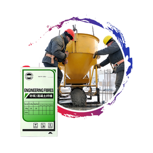 Fibre de polypropylène à fibre courte PP avec performance résistante aux fissures pour béton prêt à l'<span class=keywords><strong>emploi</strong></span> - Product Image 1