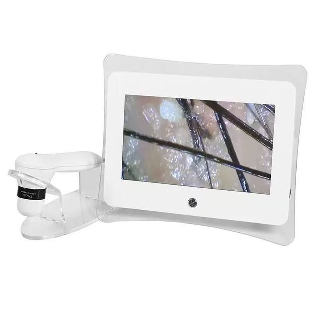 Portable HD Hair Skin Scanner Hair Follicle Analysis Detector Machine 11 Inch for Beauty Salon