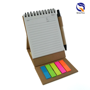 บริการ OEM ขายส่งราคาแข่งขัน สมุดโน้ตกระดาษคราฟท์แบบกำหนดเองพร้อมปากกา - Product Image 5